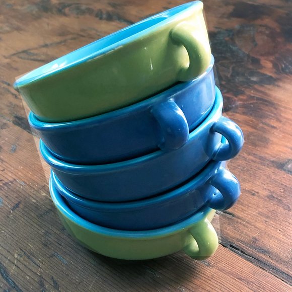 Castlemere | Cat | Castlemere Yellowblue Condiments 5 Monkey Dishes ...